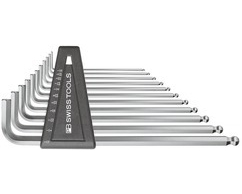 瑞士PB Swiss Tools  212Z.LH-12 英制L型加長(zhǎng)球頭內(nèi)六角12件套